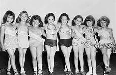 contestants 50s pageant 8x10 reprint photoseeum knowol suits playground