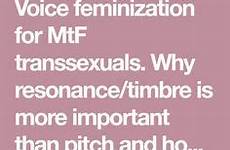transformation voice feminism female pitch change later training read life