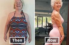 old year after 50 before mom lost who pounds joan over weight loss macdonald woman daughter help her demilked transformation