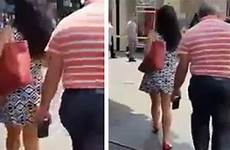 skirt pervert man woman filming caught camera world alleged arrest express phone now after faces