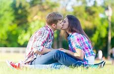 teen couple kissing young green preview