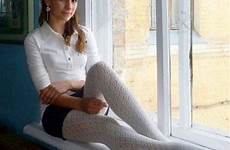 tights socks knee schoolgirls nymphets woolen common member