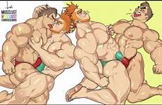 wrestling bara manga gay comics tumblr beefcakes tumbex