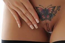pussy tattoo lips butterfly shaved sexy hot smooth smutty