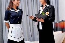 maid uniform maids hotel housekeeping dress flickr dresses uniforms kleding sexy closet article air love place