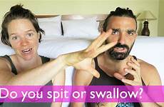 blow swallow jobs spit