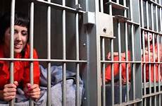 inmates prisoner locked behind prisoners cells shocking penjara today
