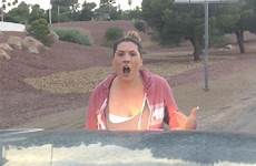 flasher arrested nevada patrol road rage herself exposing cellphone adrian rodriguez accused