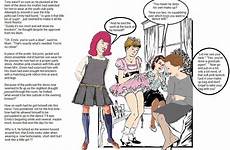 petticoat sissy boys captions petticoated forced panty comic tg girl girly school petticoats girls diaper transgender stories artwork mother detective