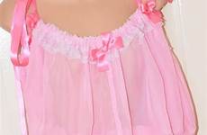 lingerie sissy feminization men pink boys babydoll forced baby doll sissies husband pretty vintage into feminized age drawings set nighties