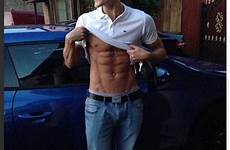 abs showing off his chav
