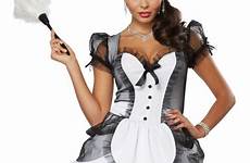 maid french fantasia francesa empregada feminina dress kindpng polyvore