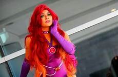 starfire cosplay wig rebecca malicious comic con tablero seleccionar