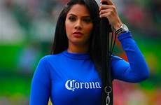 futbol edecanes porristas bellas animadoras jornada mexicana hermosas pumas hermosa guapas fútbol bellezas edecan leon deportiva muchacha femenina corona sexys