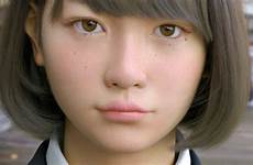 girl saya japanese digital uncanny valley bbc facial human school hyperrealistic cg realistic sex cgi girls big faces photorealistic even