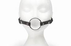 gag ring metal boutique bondage gags large advanced leather