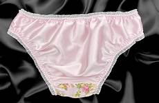 frilly satin briefs knickers