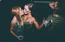 club night kissing girls people kiss sex meet working pilerats guy realise gap 1mm closer lips until between there look