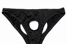 underwear hole men open back male thong front briefs panties pouch mens penis gay funny sexy crotch thin erotic apparel