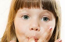 licking girl little fingers stock beautiful yummy face ate who just shutterstock