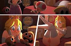 peach princess sillygirl mario comic super comics cartoon big adult game parody