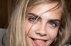 cara delevingne tongue face faces funny celebs celebrities girl beautiful smile model young pretty models caras imgur hair hottest woman