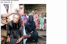 nigerian man married woman her husband hijab allegedly house after disguising nabbed sleep caught