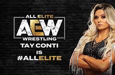tay conti aew signs elite wrestling has signed officially tpww nxt former dynamite tonight roster announces signing compete will match