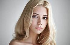 blonde hair face freckles women portrait long wallpaper blond woman girl background model looking skin close eye viewer simple beauty