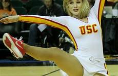 cheerleaders usc cheerleader cheer cheerleading hottest trojans volleyball athletic embarrassing athletes busca pac