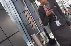 upskirt korean stewardesses airlines voyeur zone voyeurzona