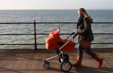 baby pushing pram woman having weight after uphill lose soon should jun mothers guardian