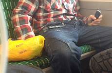 train bulge bulges tumblr scally jeans big