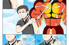 muscle comic growth buzzwole deviantart fluid special fan comics anime muscles arts drawings cartoons guys