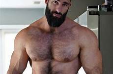 muscle bearded scruffy beefy dudes