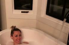 miley cyrus bathtub selfie fappening thefappening