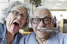 grandma grandpa faces making stock istock bombing seniors silly active senior having portrait couple fun time