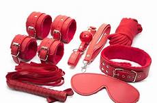 toys sex whip rope pu bondage pieces leather set ankle