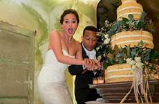 legend wedding john chrissy teigen cake celebrity visit dress dresses married weddings choose board bride