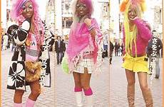 ganguro fashion harajuku yamanba gyaru girl mamba style girls japanese dye hate japan they hair rosa alba trends manba styles