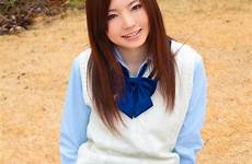 gravure japanese idol schoolgirl yuuna shirakawa uniform sexy jav fashion photoshoot girl