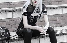 goth anastasia gothic cute girl instagram rock details model