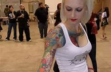 blonde tattoo tattoos women girl girls