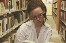 nerdy nerd librarian naughty reading