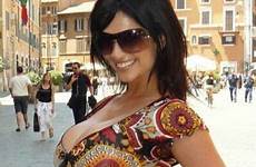 denise milani sexy hot dresses beauty dress tight brunette women clothes milan stunning italy