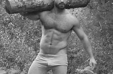 lumberjack lumberjacks guys bearded beefy kerle muscular hunks hommes gays chest sportlicher gratuitous masculine robustos hintern körper misfit pits peludos