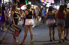 pattaya street walking thailand women sex red light woman people bars two life trade bar hot work clubs men teens