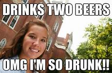 drunk college girl meme funny silk quickmeme beers two fails print memes wallpaper rotating gravure technique comprise printing outside complete