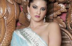 sunny leone saree hot blue indian photoshoot bollywood latest wallpapers without looks sexy blouse actress dress traditional draping scenes beautiful