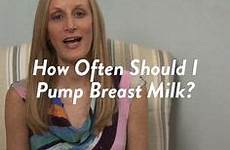 breastfeeding milk breast pump often baby should nursing tips cloudmom